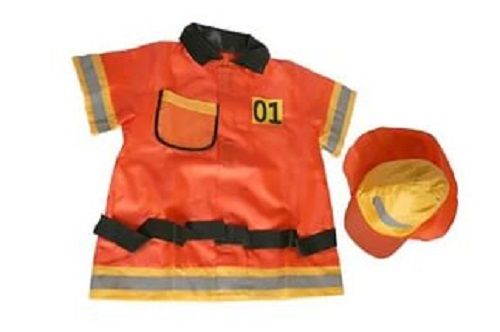 Coser una chaqueta de bombero