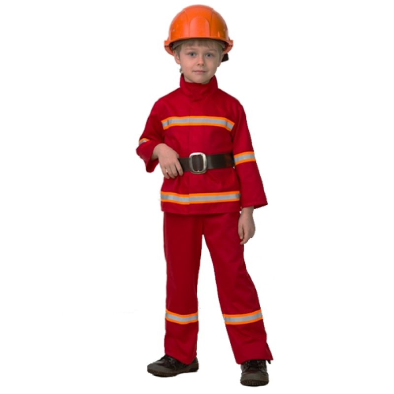 Children's firefighter costume