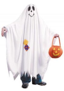 ghost costume with accessory