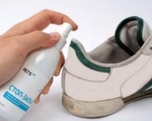 Spray anti-odeurs de pieds de baskets