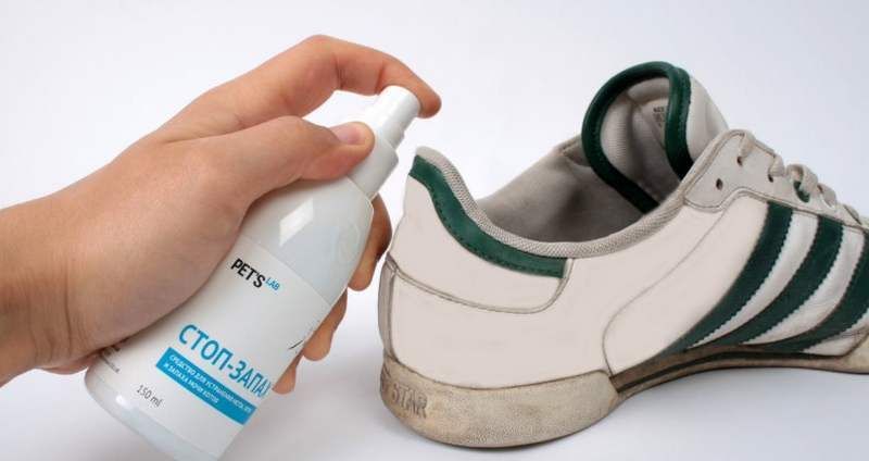 Sneakers ποδιών spray