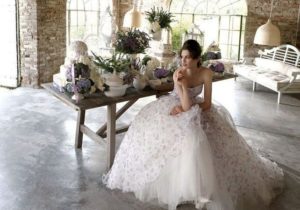 lush wedding dress