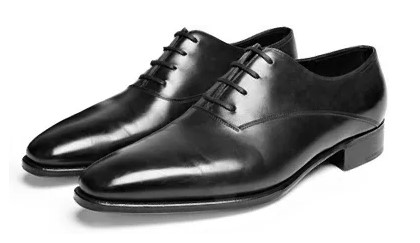 Oxfords de punta plana