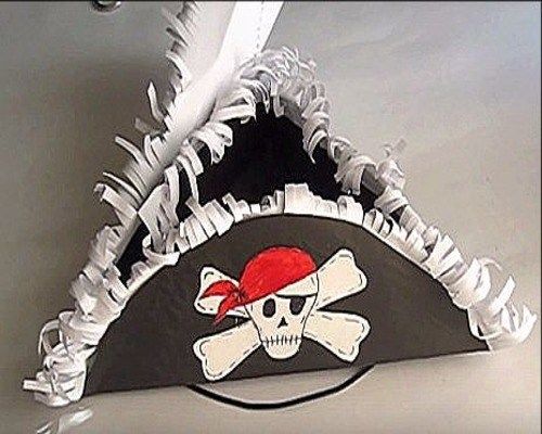 Sombrero de tres picos pirata