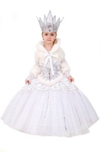 DIY snow queen dress