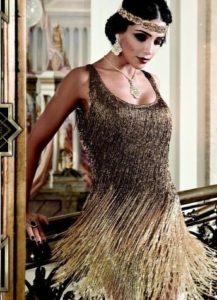 Rochie stil Gatsby