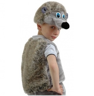 DIY hedgehog costume