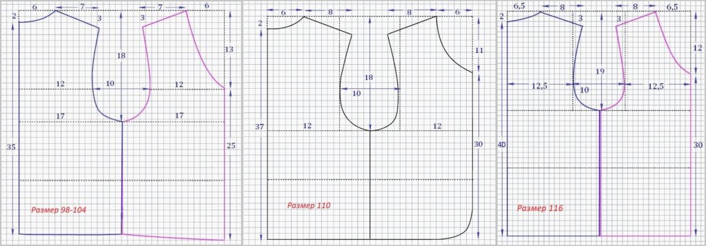 Modello di gilet per un costume da riccio