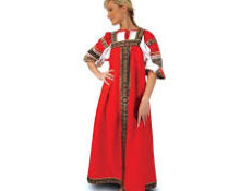 Robe d'été folklorique russe