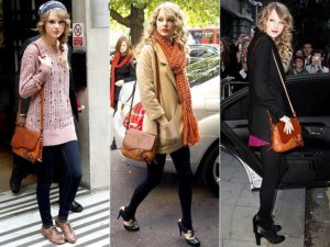 ensembles avec un sac rouge