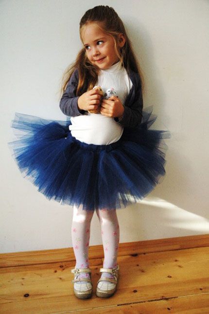 Blue tutu skirt