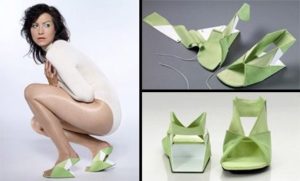 Origami shoes