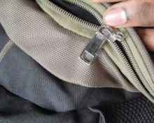 Possible reasons why the zipper on a bag comes apart