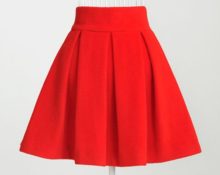 how to calculate pleats on a skirt