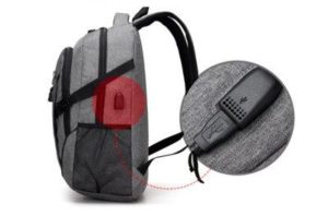 backpack na may usb