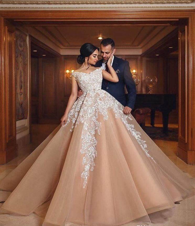 Ballroom wedding dress