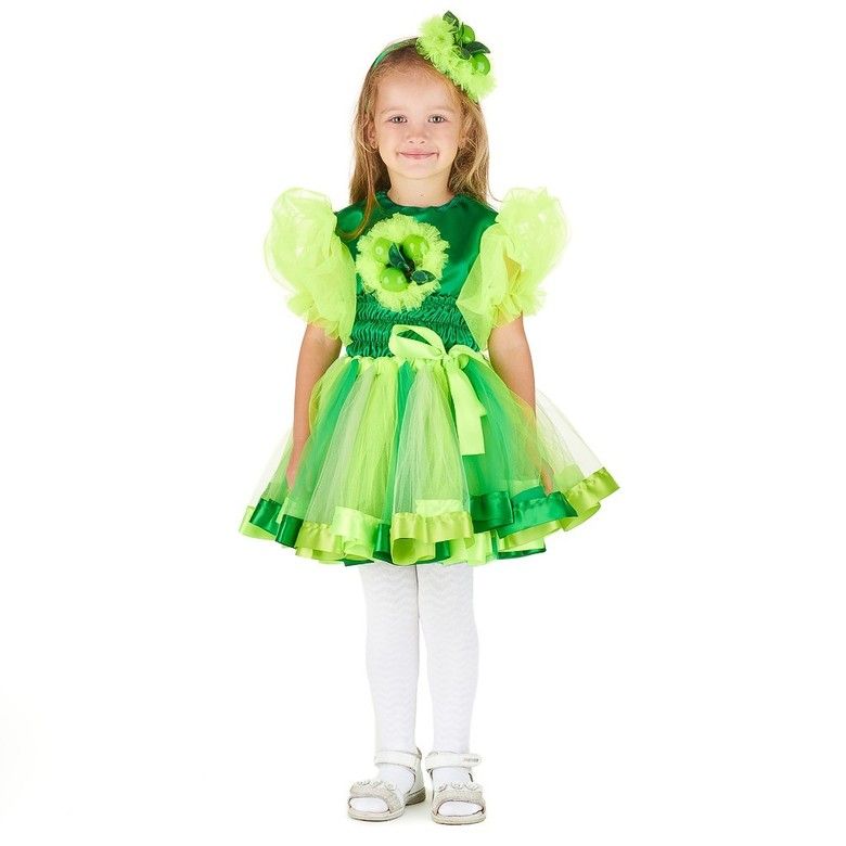 Green Apple costume for girls