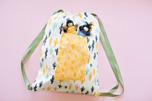 patrón de mochila para niños