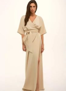 robe longue portefeuille