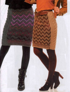 example of knitted skirts 2