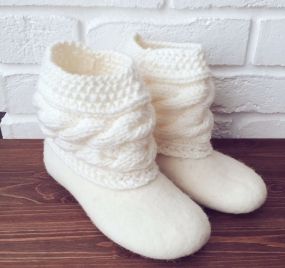 Botas UGG blancas