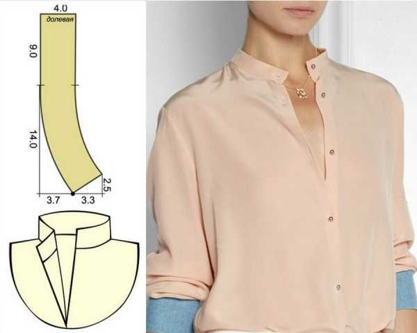 How to sew a stand-up collar