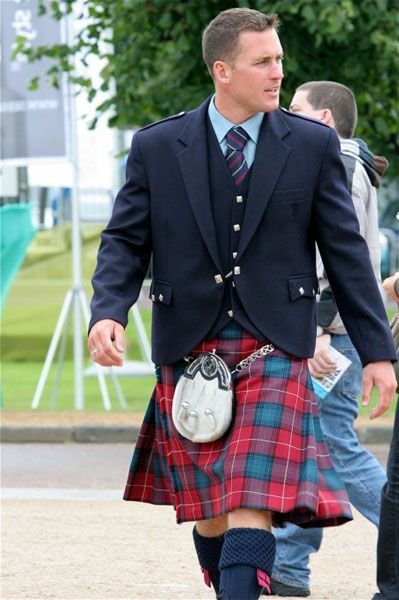 traditionell kilt