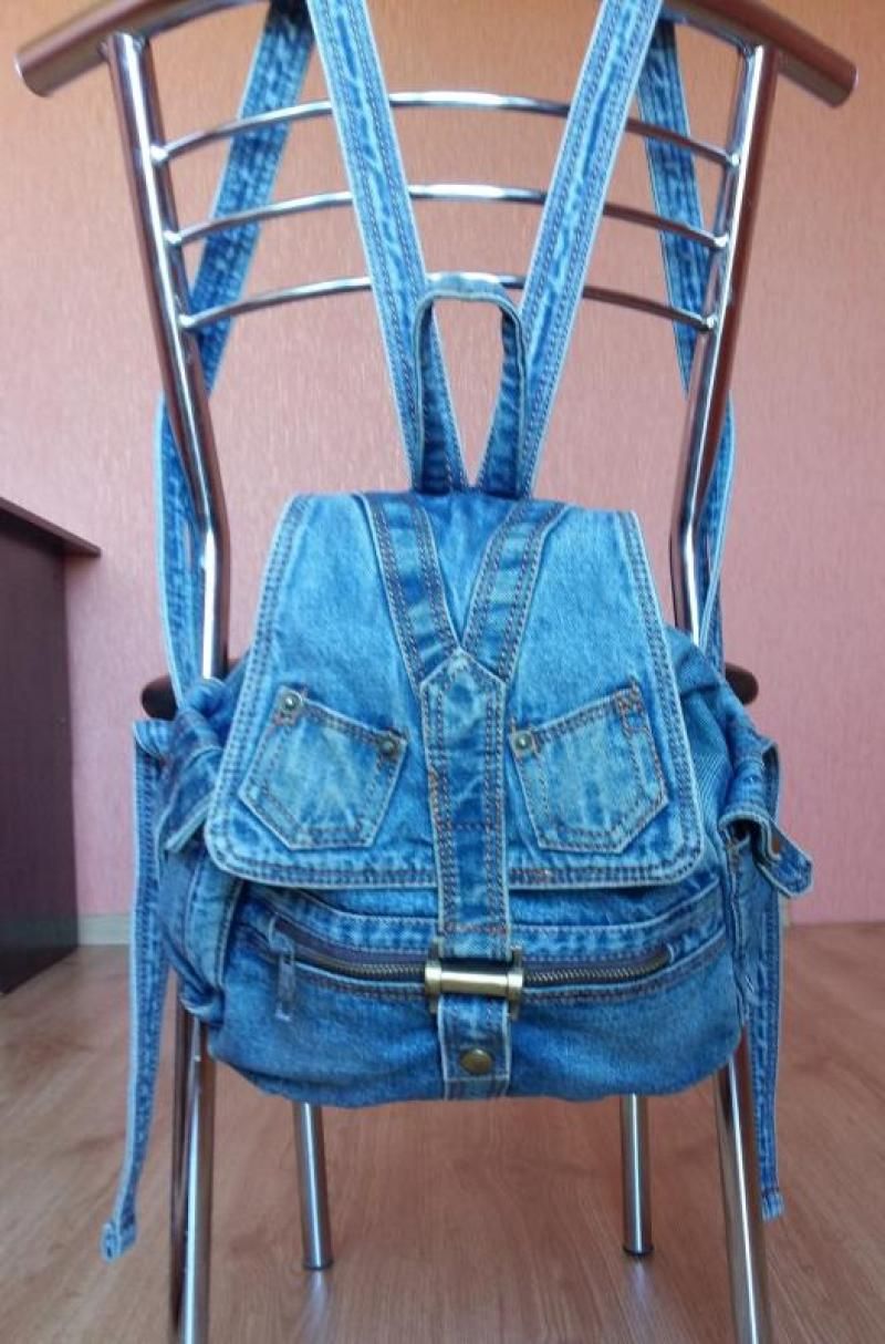 Backpack on a chair