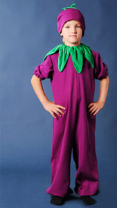 costume aubergine pour garçon