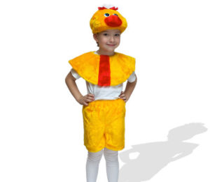 costume ng manok para sa batang lalaki