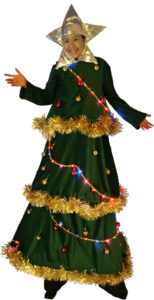 Christmas tree costume para sa mga matatanda