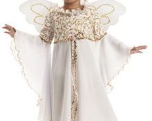 Costume da angelo fai da te per bambina