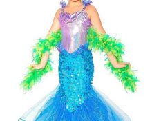 DIY mermaid costume