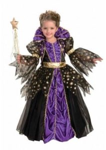 DIY sorceress costume for girls