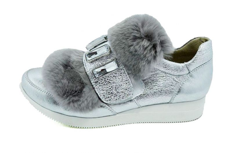 sneakers with fur