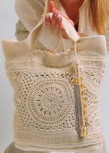 crochet summer bag