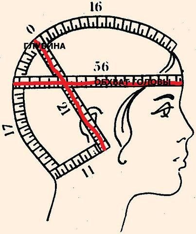 Head measurements