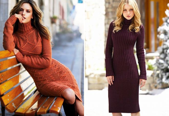 knitted dress models