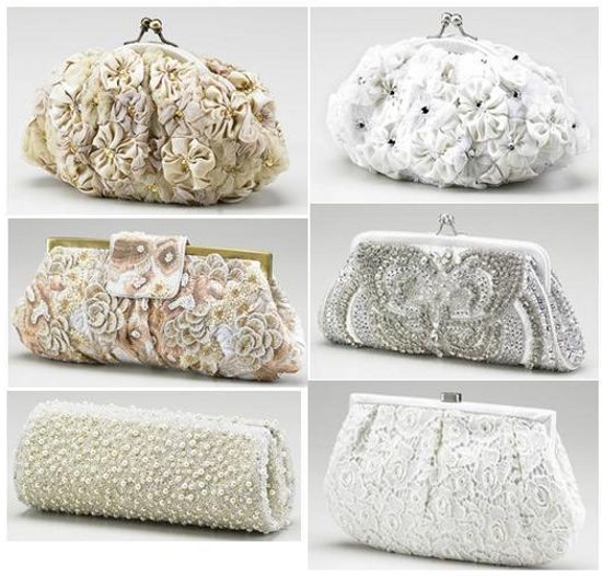 clutches com decoração