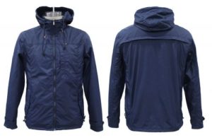 Herren-Windjacke mit Kapuze