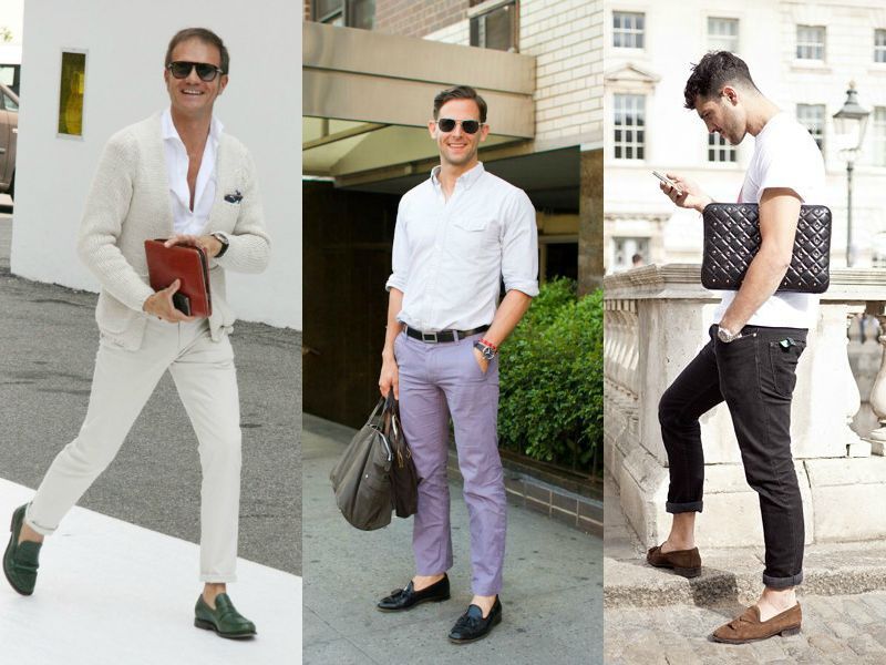 What to wear with men's loafers