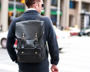 Herrenrucksack für die Stadt