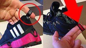 Waarom zitten er lussen op sneakers?