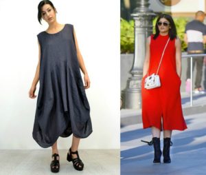 oversized φόρεμα για plus size