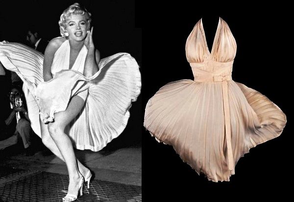 Marilyn Monroe-jurk voor $ 4,6 miljoen