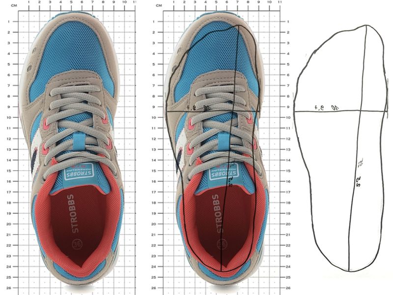 ¿Cómo probarse la talla de las zapatillas de deporte?