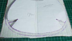 sewing a round bag