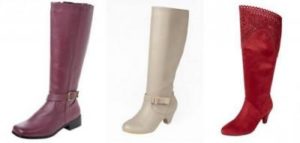 botas femininas de couro