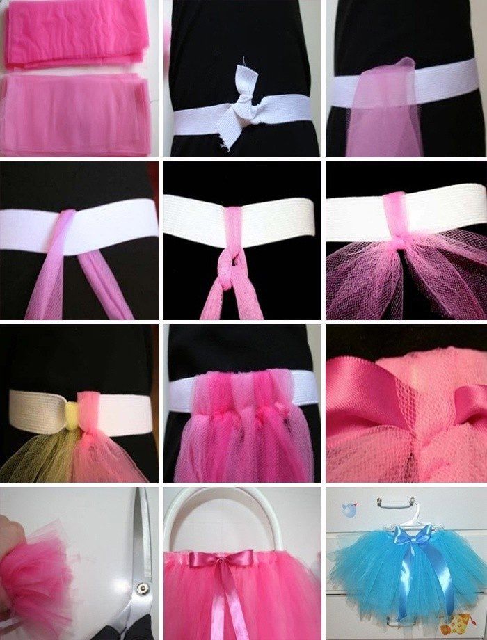 Tutu skirt with elastic