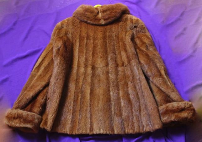 old fur coat